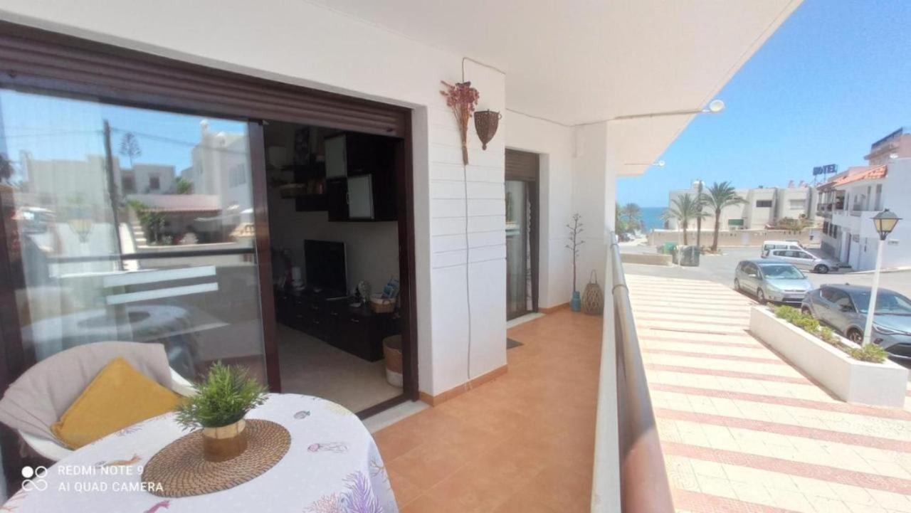 La Pita- Terraza Con Vistas Al Mar & Parking, A 1 Min De La Playa Apartment การ์โบเนรัส ภายนอก รูปภาพ